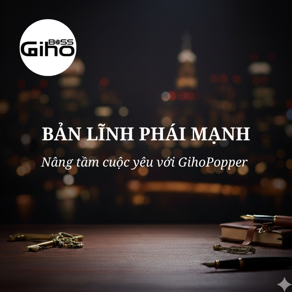 Bài viết chia sẻ thông tin về popper có thể sử dụng cho nam giới tại shop GihoPopper